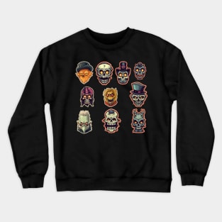 Sinister Scary Spooky Cheap Halloween Costume Crewneck Sweatshirt